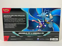 Pokemon TCG Greninja ex & Kingdra ex Special Collection Box - Factory Sealed - Image 2