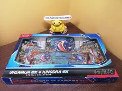 Pokemon TCG Greninja EX & Kingdra EX Special Collection Box Factory Sealed! - Image 5