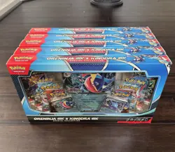 Pokemon Greninja EX & Kingdra EX Special Collection Box Factory Sealed LOT OF 5 - Image 1