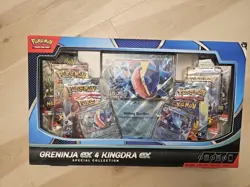 Pokemon TCG Greninja EX and Kingdra EX Special Collection Box - Factory Sealed - Image 1