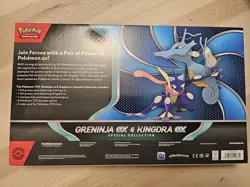 Pokemon TCG Greninja EX and Kingdra EX Special Collection Box - Factory Sealed - Image 2