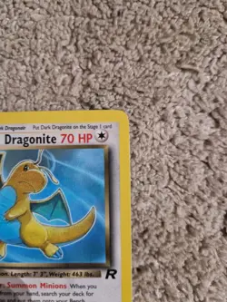 Dark Dragonite 22/82 Team Rocket Non-Holo Rare Pokemon Card LP/P - Image 4