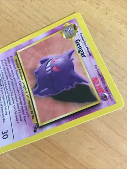 Pokemon - GENGAR 20/62 - Fossil - Rare - MP/HP - Image 2