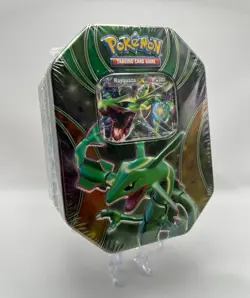 (402886) Pokemon 2016 Rayquaza EX Powers Beyond Collectors Tin - Factory Sealed - Image 2