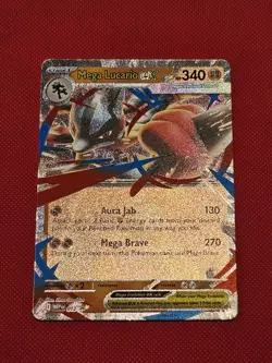 Mega Lucario ex MEP012 Black Star Promo Mega Evolution Pokemon - Image 1