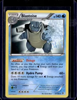 Blastoise 31/149 - Boundaries Crossed Non-Holo Rare 2012 (LP) / Pokemon TCG - Image 1