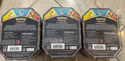 Pokemon Eevee Evolutions Tin Bundle Flareon V Vaporeon V Jolteon V Sealed 820650809057 - Image 2