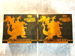 Pokemon Champion’s Path Elite Trainer Boxes Factory Sealed - Charizard Lot of 2 - Image 1