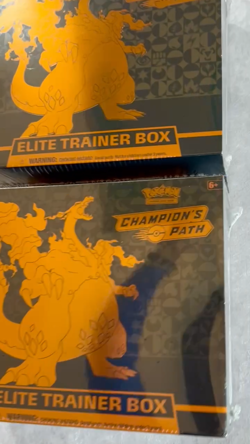 Pokemon Champion’s Path Elite Trainer Boxes Factory Sealed - Charizard Lot of 2 - Image 2