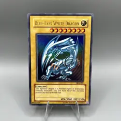 Blue-Eyes White Dragon SDK-001 Ultra Rare Unlimited Edition Holo Yu-Gi-Oh LP - Image 1