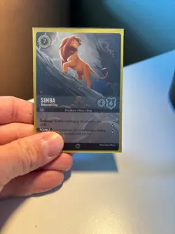 Disney Lorcana - Simba - Returned King (Enchanted) - The First Chapter 215/204 - Image 1