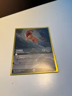Disney Lorcana - Simba - Returned King (Enchanted) - The First Chapter 215/204 - Image 3