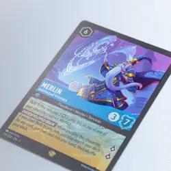 Lorcana Merlin Intellectual Visionary 159/204 NON Foil Disney Shimmering Skies - Image 3
