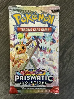 Heavy 22.67! Pokemon Prismatic Evolutions Booster Pack Sealed! Demi-God PackU! - Image 3