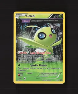 Celebi XY93 XY Full Art Black Star Promo Holo Pokemon Card LP - Image 1