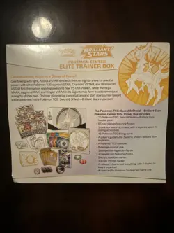 Sword & Shield: Brilliant Stars Pokemon Center Elite Trainer Box ETB - Sealed 820650850066 - Image 3