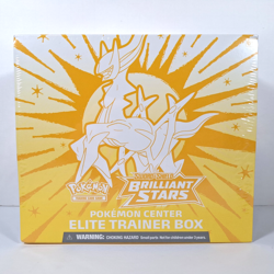 Brilliant Stars Pokemon Center Elite Trainer Box ETB New Sealed Sword and Shield 820650850066 - Image 1