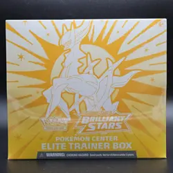 Sword & Shield: Brilliant Stars Pokemon Center Elite Trainer Box ETB - Sealed 820650850066 - Image 1
