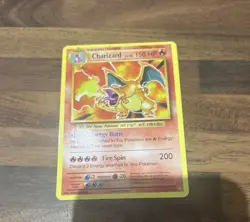 Pokemon TCG Charizard Holo Card 11/108 2016 - Image 1