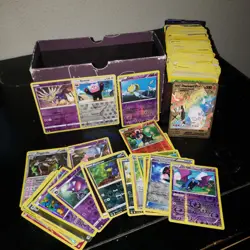 Pokemon Lot 400+ Cards XY Phantom Forces Gengar ETB Box + Custom Gold Charizard - Image 1