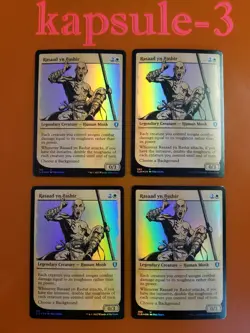 4x Rasaad yn Bashir | FOIL Showcase | Battle for Baldur's Gate | MTG MAGIC CARDS - Image 1