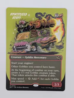 Howlsquad Heavy *Borderless* - NM - Aetherdrift - MTG - Image 1
