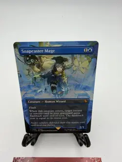 Snapcaster Mage (Borderless) Chocobo Track Foil - Final Fantasy x MTG - FIC 0469 - Image 2