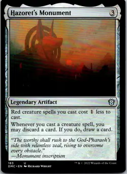 Hazoret's Monument U Commander: Dominaria United 183 NM - Image 1