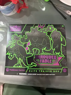 Shrouded Fable Pokemon Center ETB Pokemon TCG New Factory Sealed - Image 1