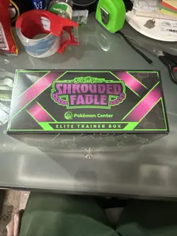 Shrouded Fable Pokemon Center ETB Pokemon TCG New Factory Sealed - Image 2
