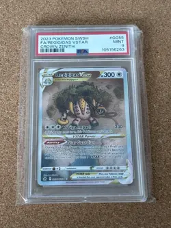 Pokemon 2023 SWSH - FA/Regigigas VSTAR - Crown Zenith - PSA 9 Mint - Image 1