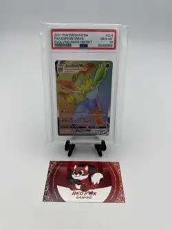 2021 POKEMON SWORD & SHIELD EVOLVING SKIES SECRET FULL ART/LEAFEON VMAX PSA 10 - Image 1
