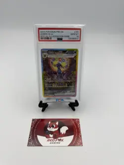 2025 POKEMON ENGLISH PRISMATIC EVOLUTIONS #161 UMBREON EX PSA 10 - Image 1