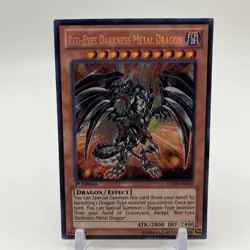 Yugioh Red-Eyes Darkness Metal Dragon LCJW-EN050 Secret Rare 1st Edition NM - Image 1