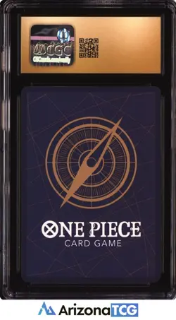 One Piece 2025 Monkey D Luffy P-110 One Piece Day'25 Japanese BLACK LABEL CGC 10 - Image 2