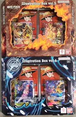 One Piece Illustration Box Vol 5 and Vol 6 Set Brand New Factory Sealed - Image 1