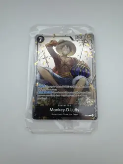 One Piece Monkey D. Luffy P-075 English Promo Tin Set Vol 2 Exclusive Sealed - Image 1