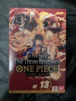 One Piece TCG The Three Brothers Ultra Deck ST-13 - SEALED - Image 1