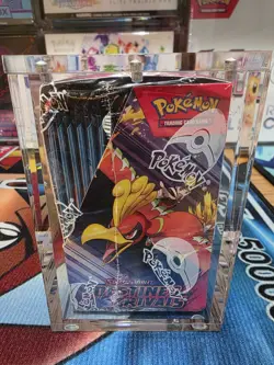 Pokemon TCG Scarlet Violet DESTINED RIVALS BOOSTER BOX Sealed W Acrylic Case - Image 2