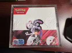 Pokemon TCG Scarlet Violet DESTINED RIVALS BOOSTER BOX Sealed w/acrylic case - Image 4