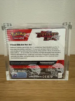 Pokemon TCG Scarlet Violet DESTINED RIVALS BOOSTER BOX Sealed w/acrylic case - Image 4
