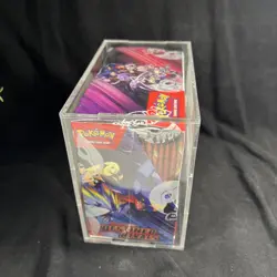 SEALED Brand New Pokemon TCG Destined Rivals Booster Display Box W/ Acrylic Case - Image 2