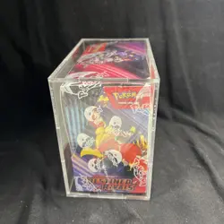 SEALED Brand New Pokemon TCG Destined Rivals Booster Display Box W/ Acrylic Case - Image 4