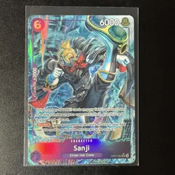 Sanji SR Parallel Alt Art OP07-064 SR - One Piece 500 Years In The Future EN - Image 1