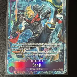 Sanji SR Parallel Alt Art OP07-064 SR - One Piece 500 Years In The Future EN - Image 2
