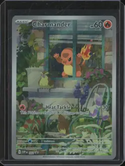2023 Pokemon Scarlet & Violet CHARMANDER #044 Full Art Black Star Promo JFB1 - Image 1