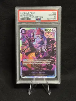 2024 One Piece CCG Wings of The Captain Gecko Moria OP06 #086 PSA 10 English - Image 1