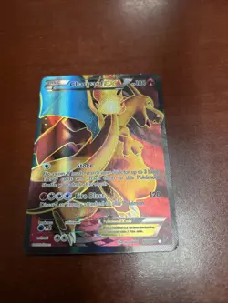 Pokemon TCG XY Flashfire Charizard EX Full Art 100/106 Ultra Rare NM 2014 HP - Image 1