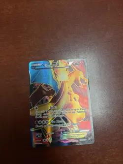 Pokemon TCG XY Flashfire Charizard EX Full Art 100/106 Ultra Rare NM 2014 HP - Image 2