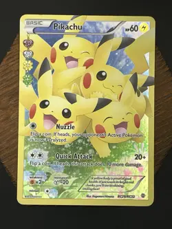 Pokemon TCG: Pikachu RC29/RC32 Full Art - Generations Radiant Collection UR - Image 1